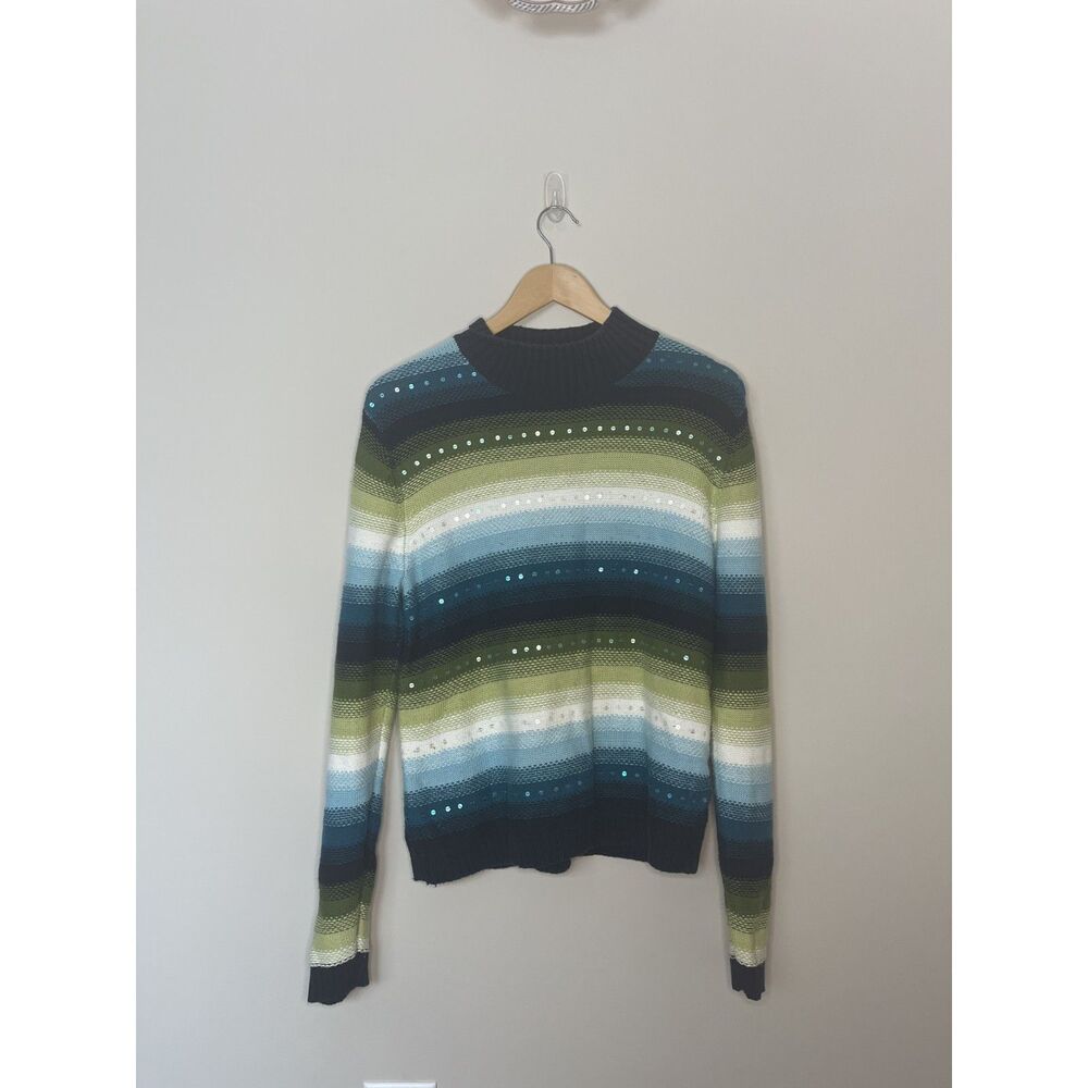 Land and Sea inspired striped sweater